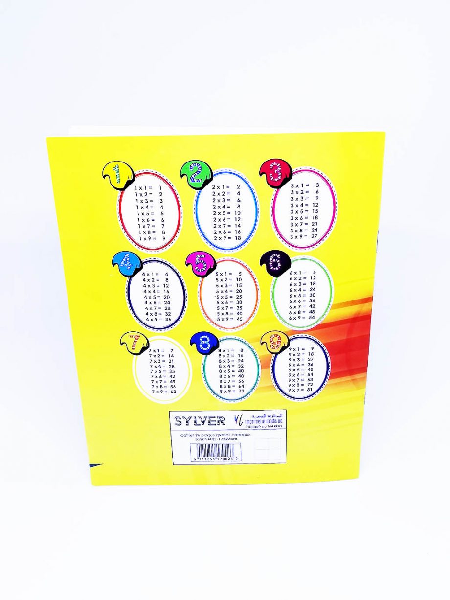 SILVER - Cahier 96 P 17x22